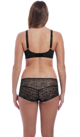 Expression Demi Plunge Molded Bra in Black