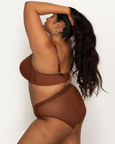 Tulip Smooth T-Shirt Bra in Chocolate Nude