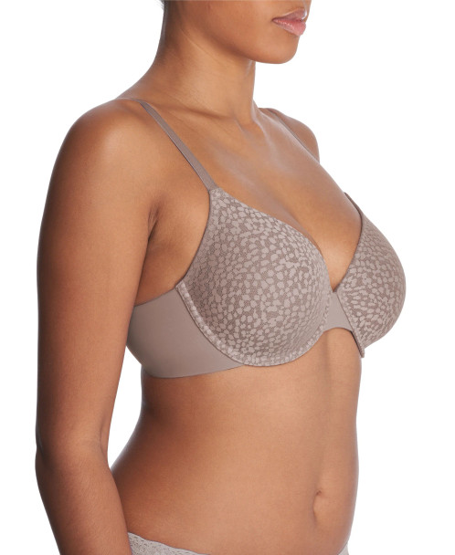 Comfort Evolution Full Fit Memory Foam Convertible Underwire Bra in Smoky