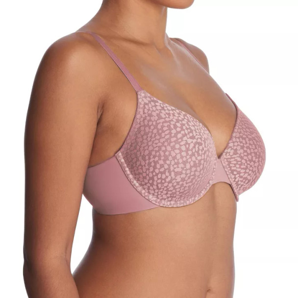 Comfort Evolution Full Fit Memory Foam Convertible Underwire Bra in  Ash Rose