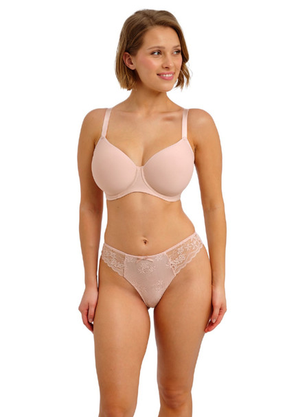Essentially Smooth Molded Balcony Bra in Cameo