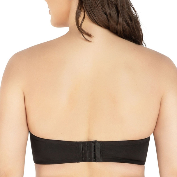 Elise Full Busted Strapless Bra in Black