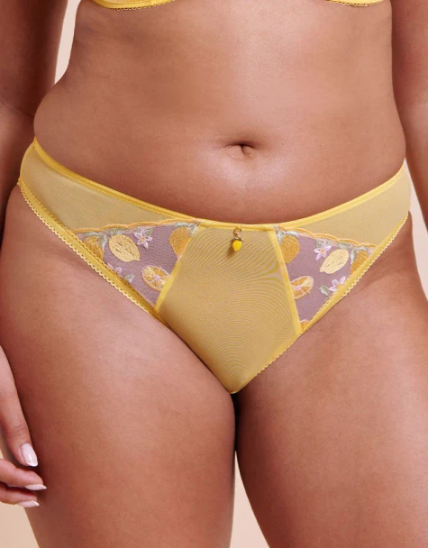 Limoncello Tanga Brief Lemon Blush