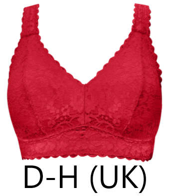 Adriana Bralette in Racing Red