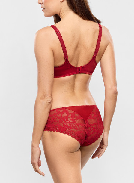 Léïa Seamless Full Cup Bra in Rubis