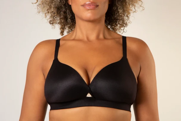 Freedom Wire-Free Bra in Black