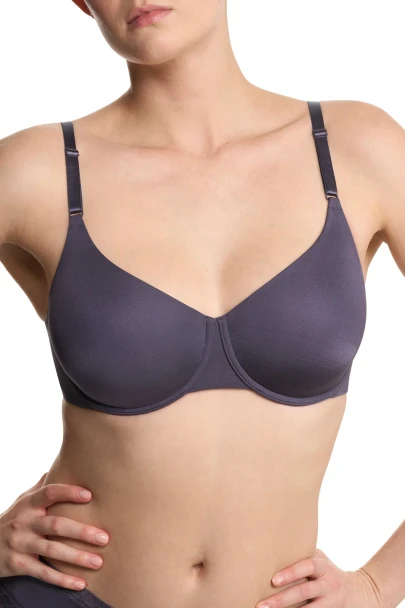 Liquid Full Fit Contour Underwire Bra in Black