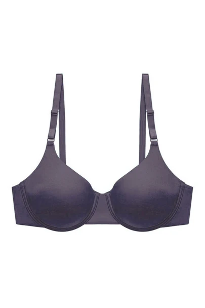 Liquid Full Fit Contour Underwire Bra in Black