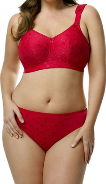 Jacquard Panty in Red