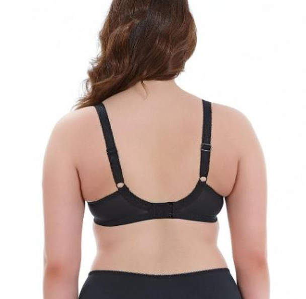 Michelle Underwire Padded Banded Bra in Black FINAL SALE (50% Off)