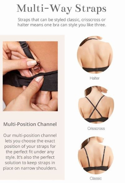 Wirefree T-Shirt Bra in Black