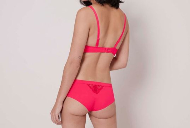 Nuance Sheer Demi Bra in Good Mood Red FINAL SALE (50% Off)
