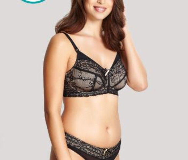 Sophie Nursing Bra in Black/Nude FINAL SALE (30% Off)