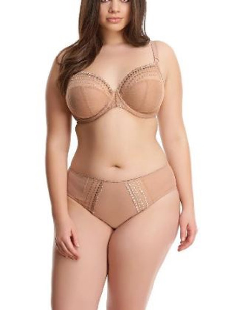 Matilda Underwire Plunge Bra in Café au Lait (CAT)