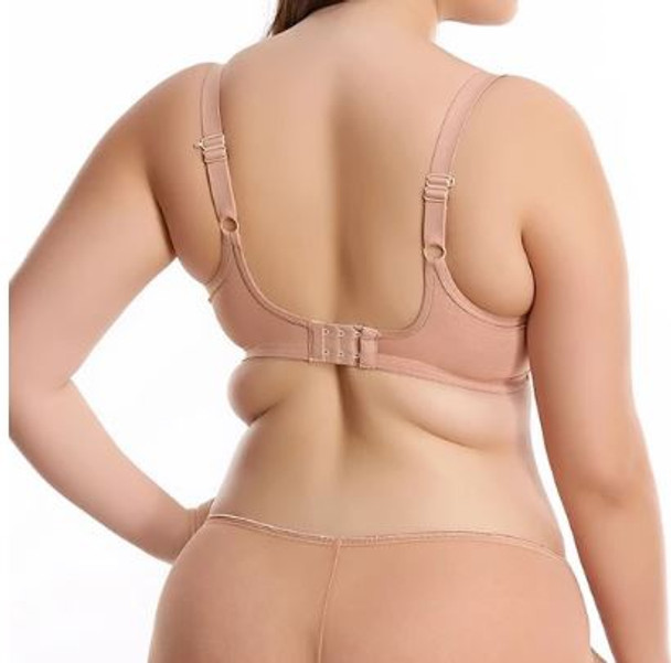 Matilda Underwire Plunge Bra in Café au Lait (CAT)