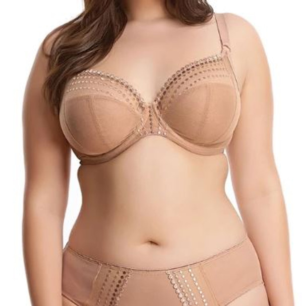 Matilda Underwire Plunge Bra in Café au Lait (CAT)