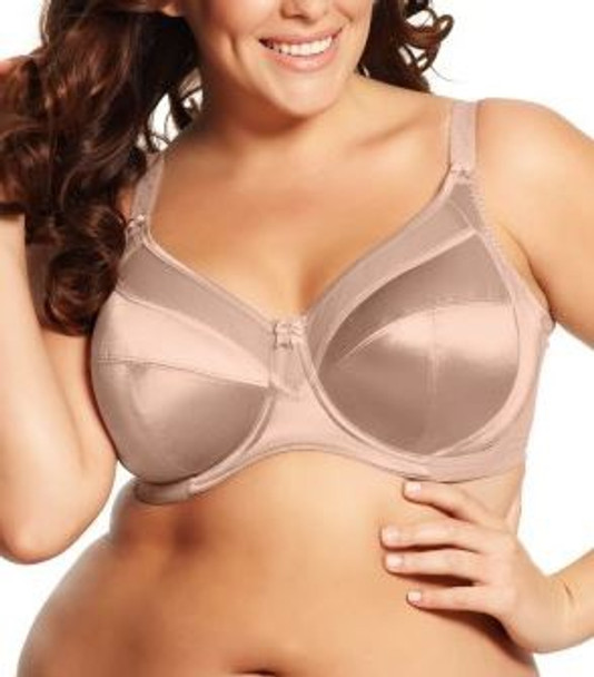 Keira Underwire Banded Bra in Fawn