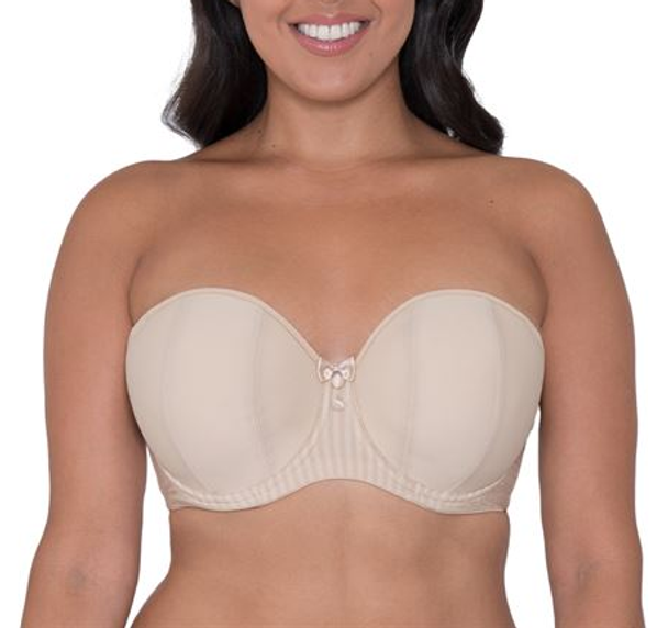 Luxe Strapless Bra in Biscotti