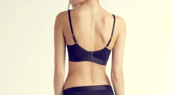 Jamie Petite Plunge Bra in Black