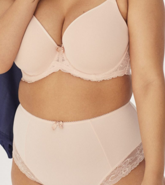 Sasha Molded Plunge Bra in Soft Pink FINAL SALE NORMALLY $78