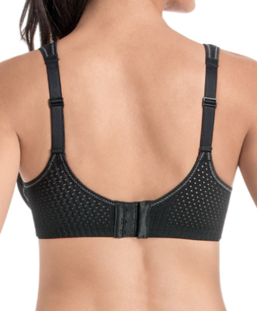 Momentum Underwire Sports Bra in Black