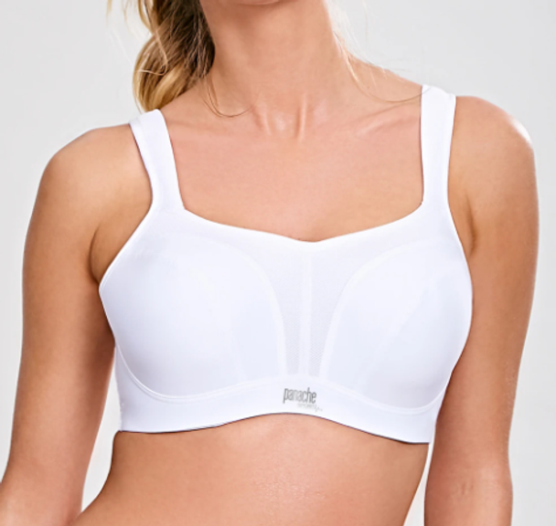 Wired Sports Bra in White