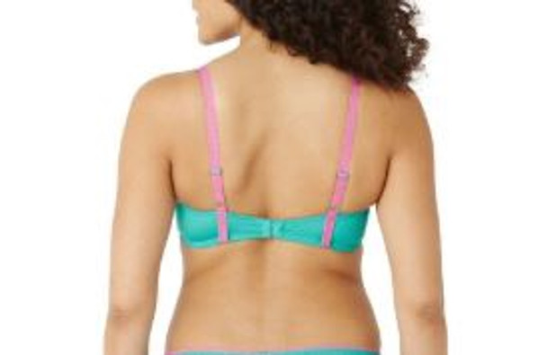 Maddie Spot T-Shirt Bra in Teal FINAL SALE (50% Off)