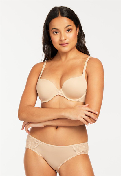 Pure T-Shirt Bra in Sand