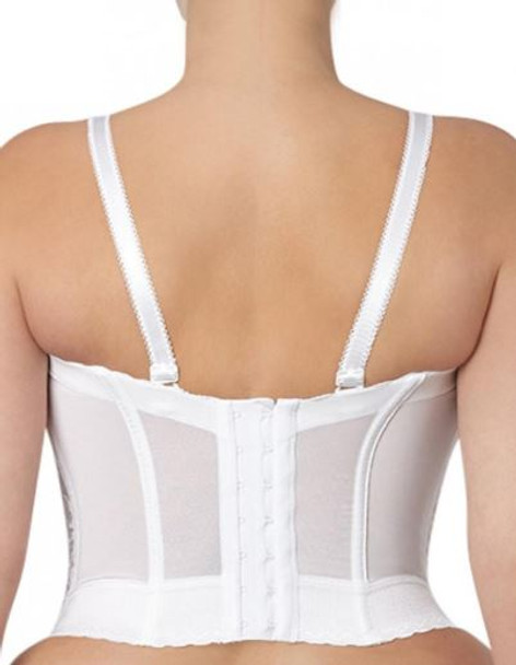 Lace Bridal Bustier in White