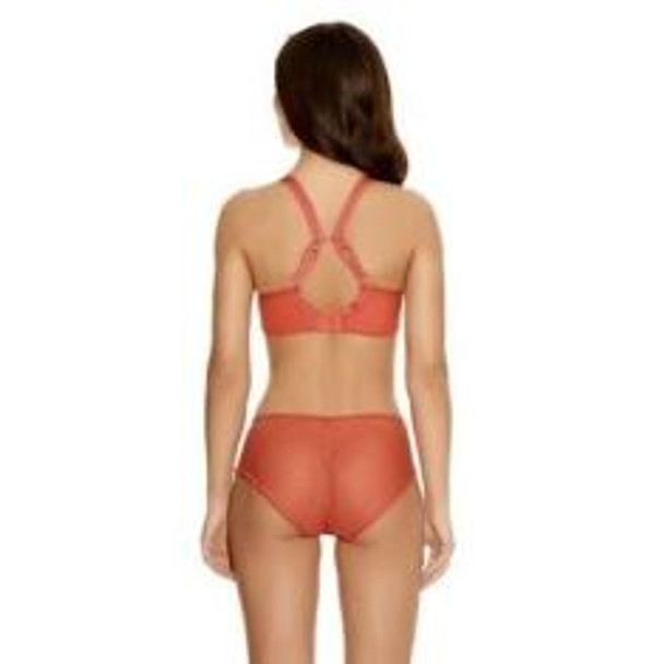Deco Vibe Underwire Molded Plunge Bra in Watermelon (WAN) FINAL SALE NORMALLY $69