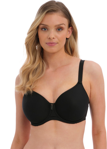 Rebecca Essentials Underwire Molded Spacer Bra in Black