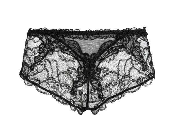 Soir de Venise Boyshort in Noir Diaman