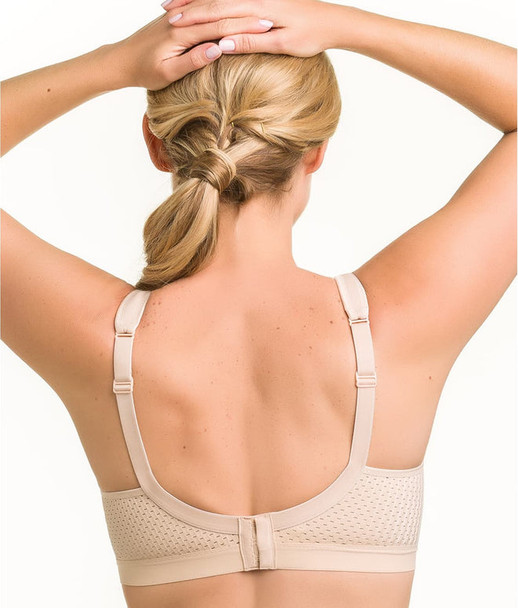 Momentum Wirefree Sports Bra in Desert