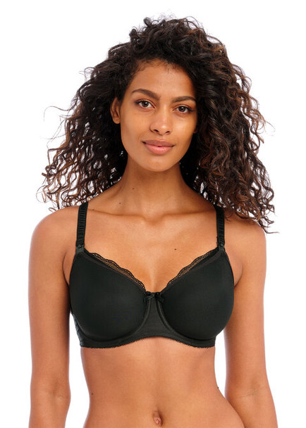 Pure Molded Nursing Bra in Black