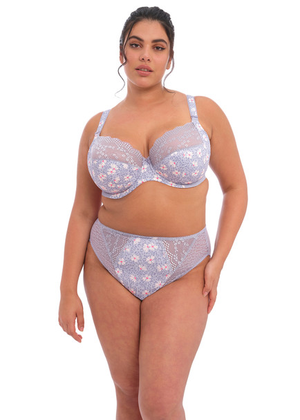 Lucie High Leg Brief in Aleutian (ALN) FINAL SALE (40% Off)