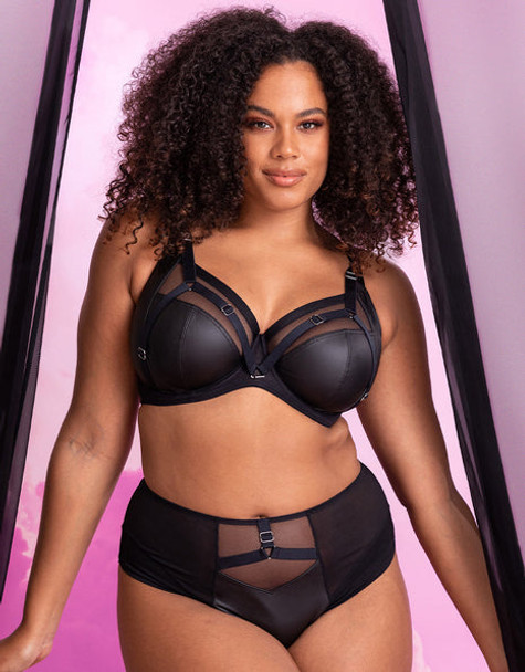 Enclose High Waist Brief in Black (50% Off)