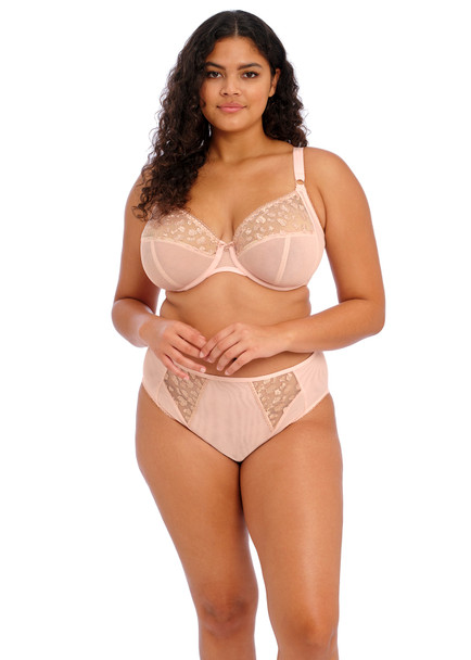 Namrah Underwire Bandless Plunge Bra in Pale Blush (PAU)