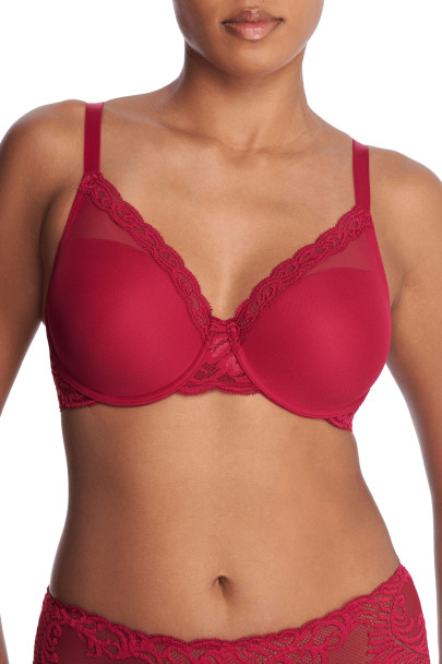 Natori Feathers Reggiseno A Contatto Full Figure Coppa Contour Con Ferretto (Cafe, 42DDD)
