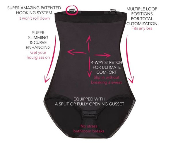 Hooked Up Shapewear High-Waist Brief