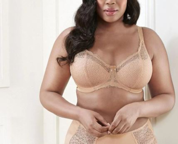 Michelle Underwire Padded Banded Bra in Sand (SAD) FINAL SALE (50% Off)