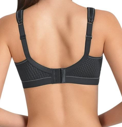 Momentum Wirefree Sports Bra in Black