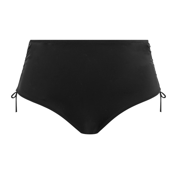 Plain Sailing Adjustable Bikini Swim Brief in Black