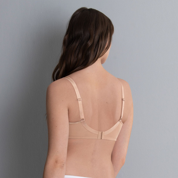 Allie Cotton Mastectomy Bra in Nude