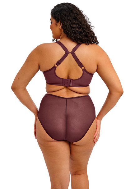 Matilda Underwire Plunge Bra in Sugarplum