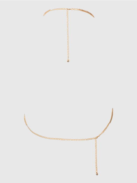 Rhinestone Swirl Knot Bralette