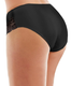 Lace & Microfiber Panty in Black