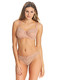 Fancies Underwire Balcony K Cup Bra in Café au Lait (CAT) FINAL SALE (50% Off)