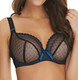 Pulse Underwire Plunge Balcony Bra in Black FINAL SALE (50% Off)
