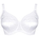 Cate Underwire Full Cup Banded Bra in White (WHE)