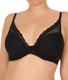 Feathers Contour Plunge Bra in Black